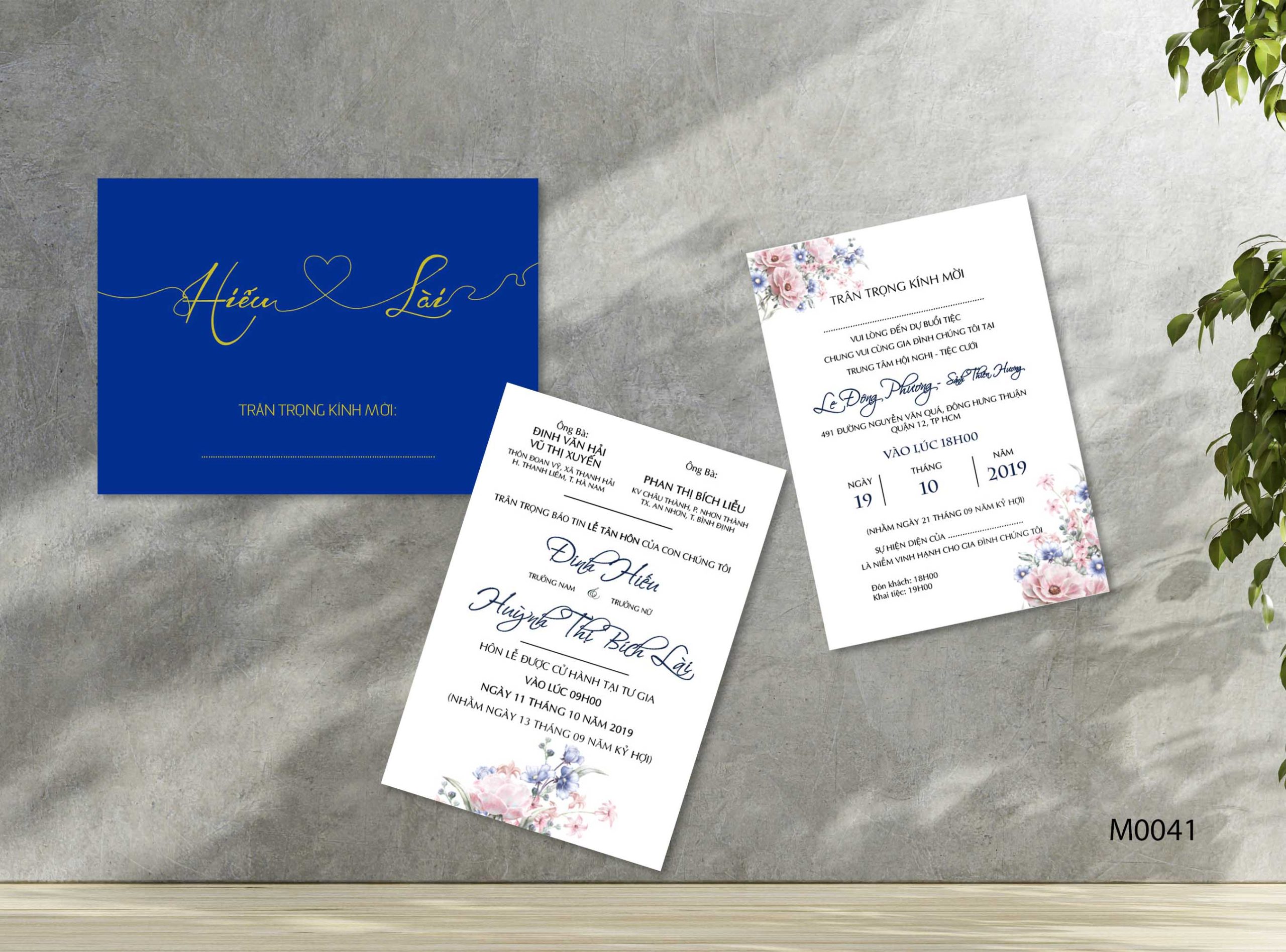 Save the date wedding invitation card mockup